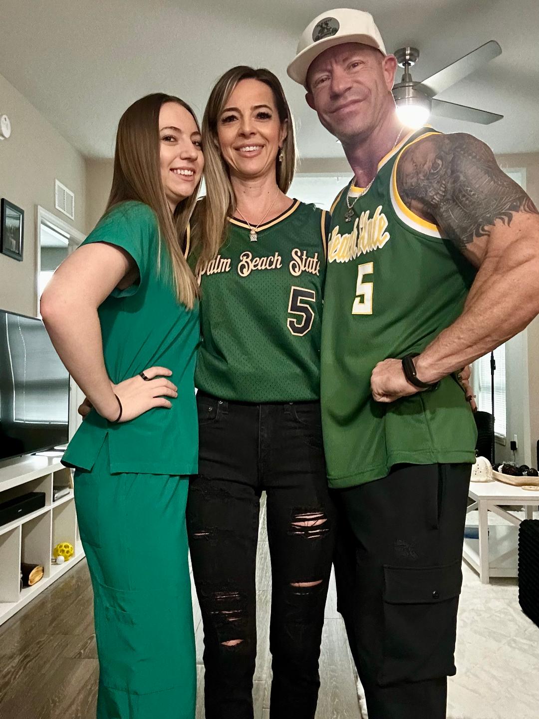 His daughter Mercedez currently attending Nova SouthEastern University pursuing her Masters in preparation for D.O. school in Clearwater FL